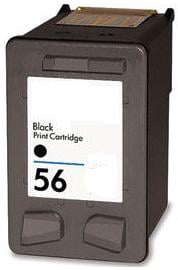 Remanufactured HP 56 (C6656AE) High Capacity Black Ink Cartridge